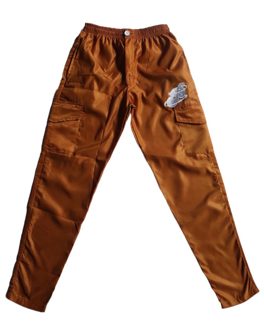 Brown Pristine Utility Cargo Pants