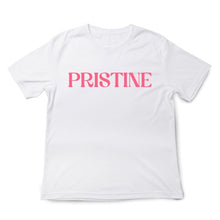 Load image into Gallery viewer, Pristine Women White &amp; Pink Basic Tee
