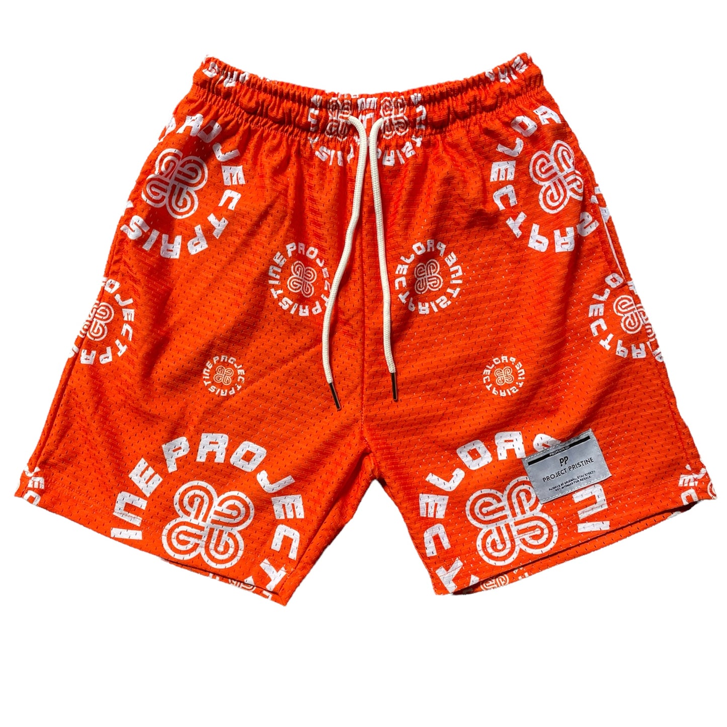 Miami Orange Original Mesh Shorts