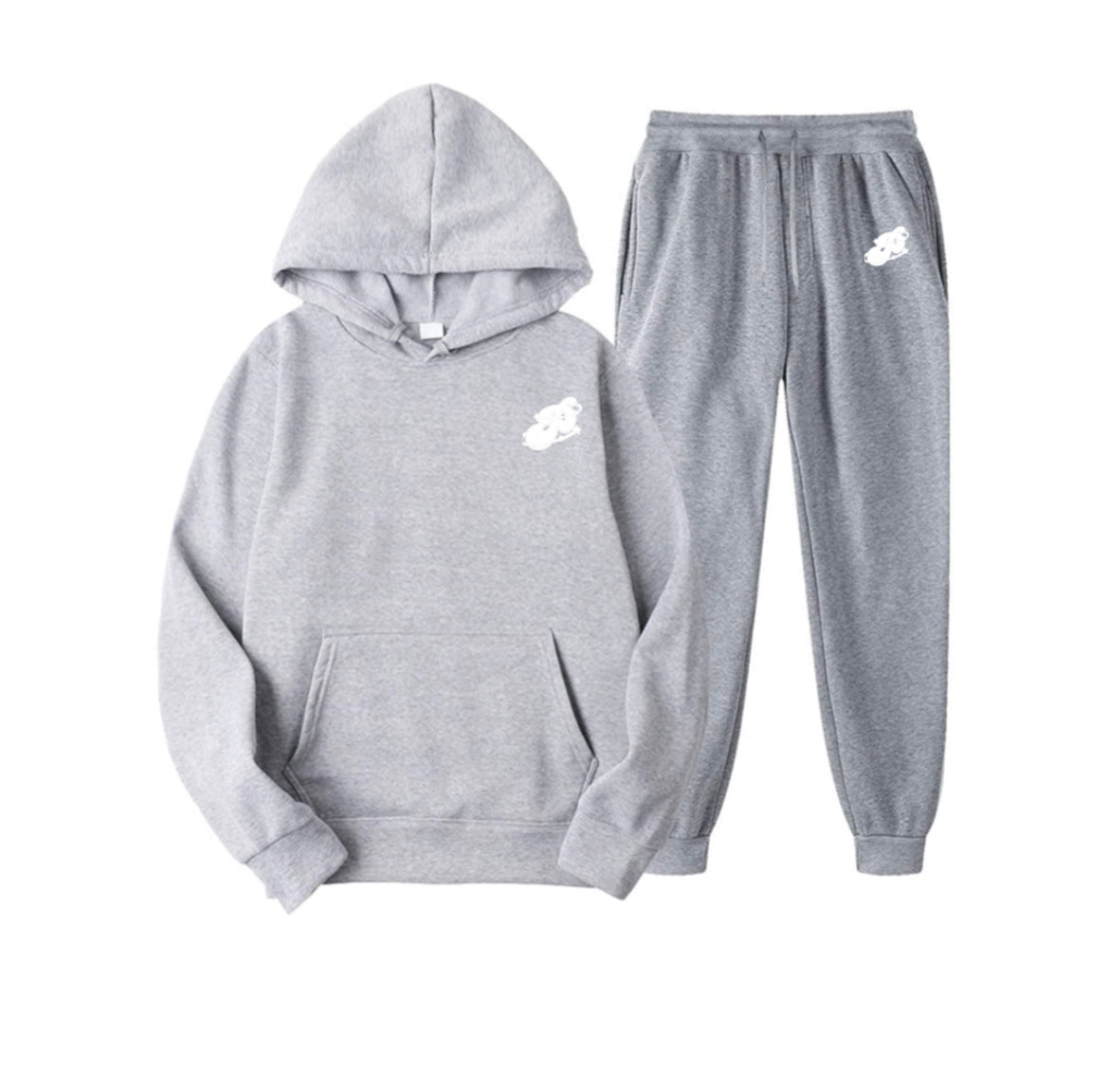 Grey Pristine Basic Sweatsuit